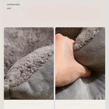 Dog with Soft Cat and Bed for Small Pets with Comfortable Plush Edge