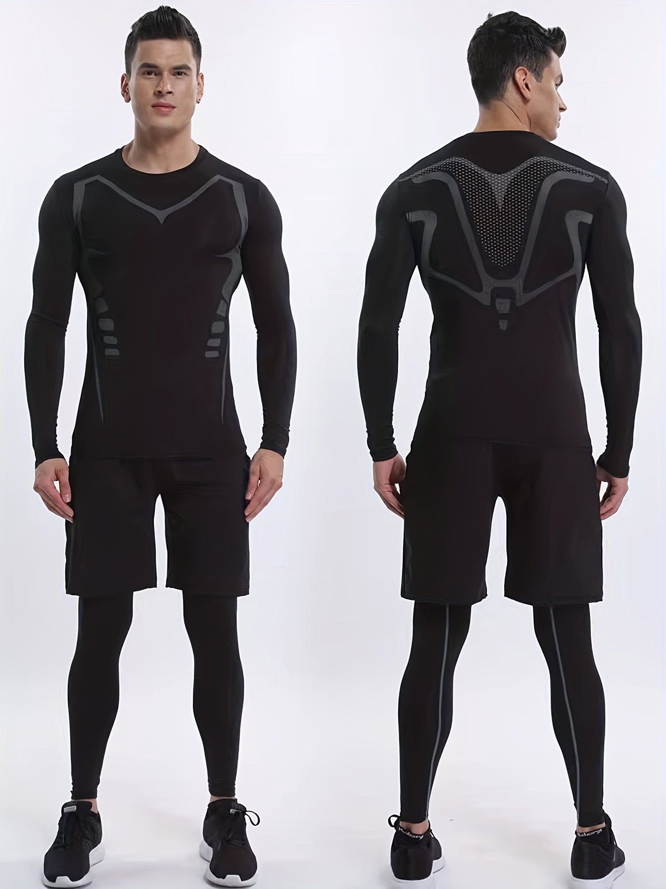 Velocity Pro Men's Thermal Sports Shirt for Breathable, Warm, and Performance-Oriented