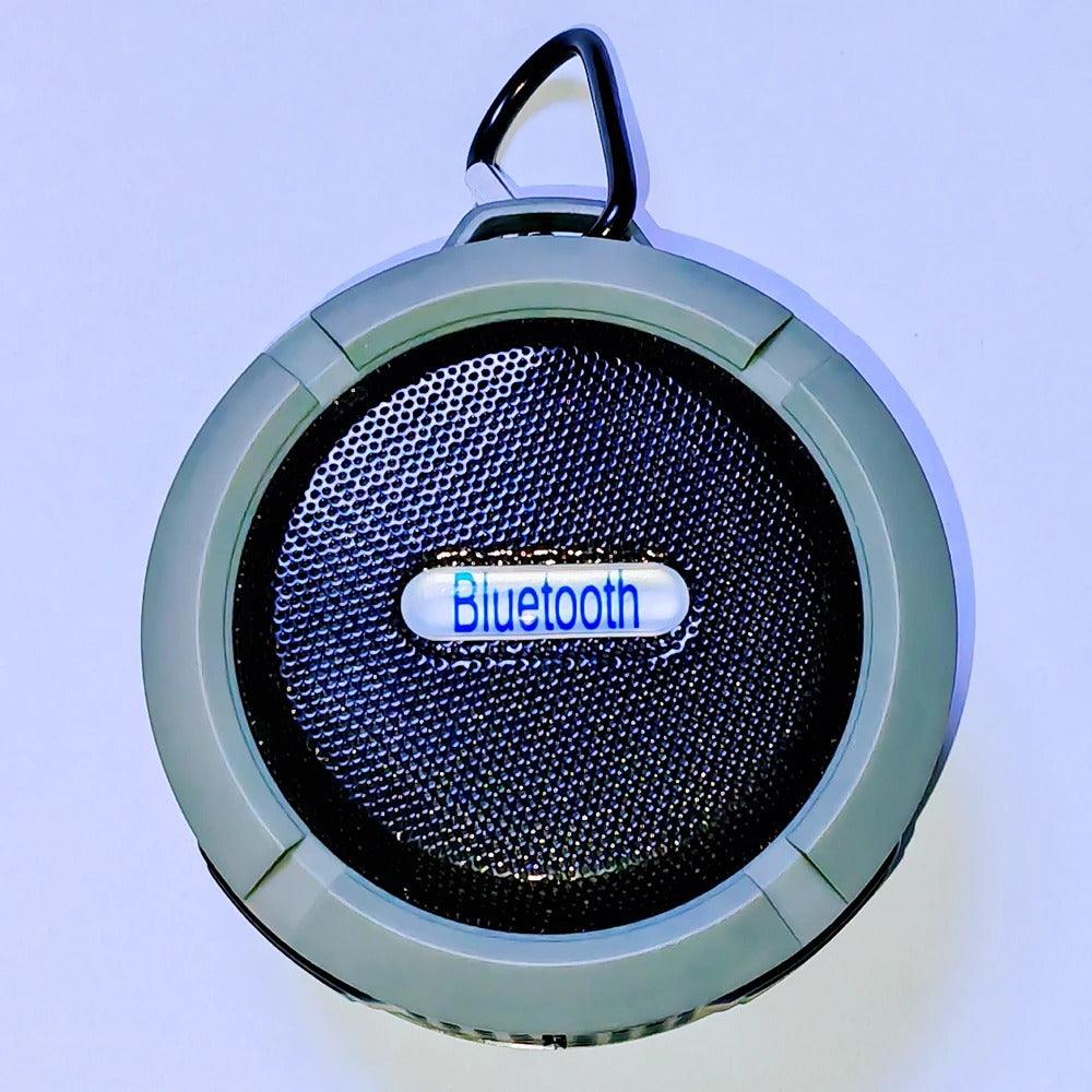 Portable Bluetooth Speaker with Suction Cup for Shower, Travel, and Outdoor Use