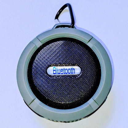 Portable Bluetooth Speaker with Suction Cup for Shower, Travel, and Outdoor Use