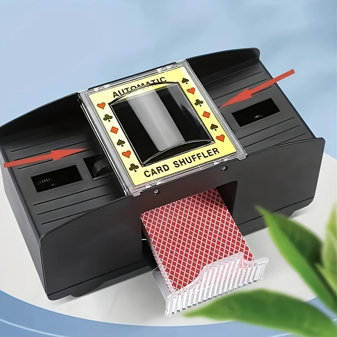 Automatic Card Shuffler for Quick and Easy Card Shuffling for Board and Card Games
