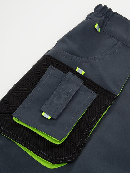 Men's Work Trousers with Large Storage Pockets for Durable and Functional