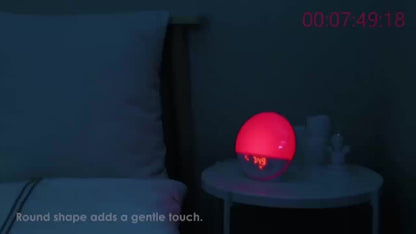 Light with Halo Digital Alarm Clock for Sunrise Alarm Clock