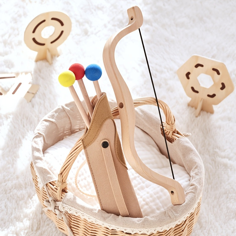 Set Junior Archer Bow and Arrow for Educational and Fun Toy