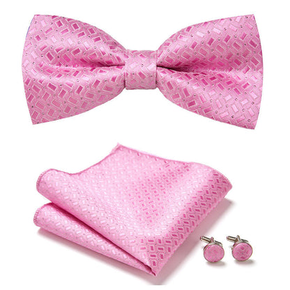 Set with Elegant Bow Tie Design for Handcrafted with Matching Accessories