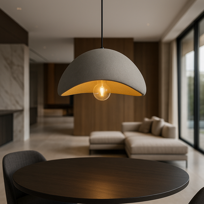Pendant Light Wasabi with Sculpted Dome Design with Adjustable Height