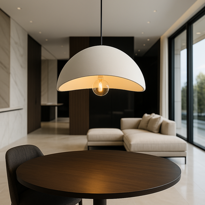 Pendant Light Wasabi with Sculpted Dome Design with Adjustable Height