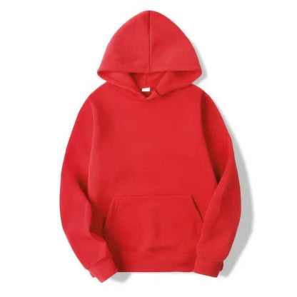 Comfortable Unisex Hoodie with Warm Lining and Relaxed Fit
