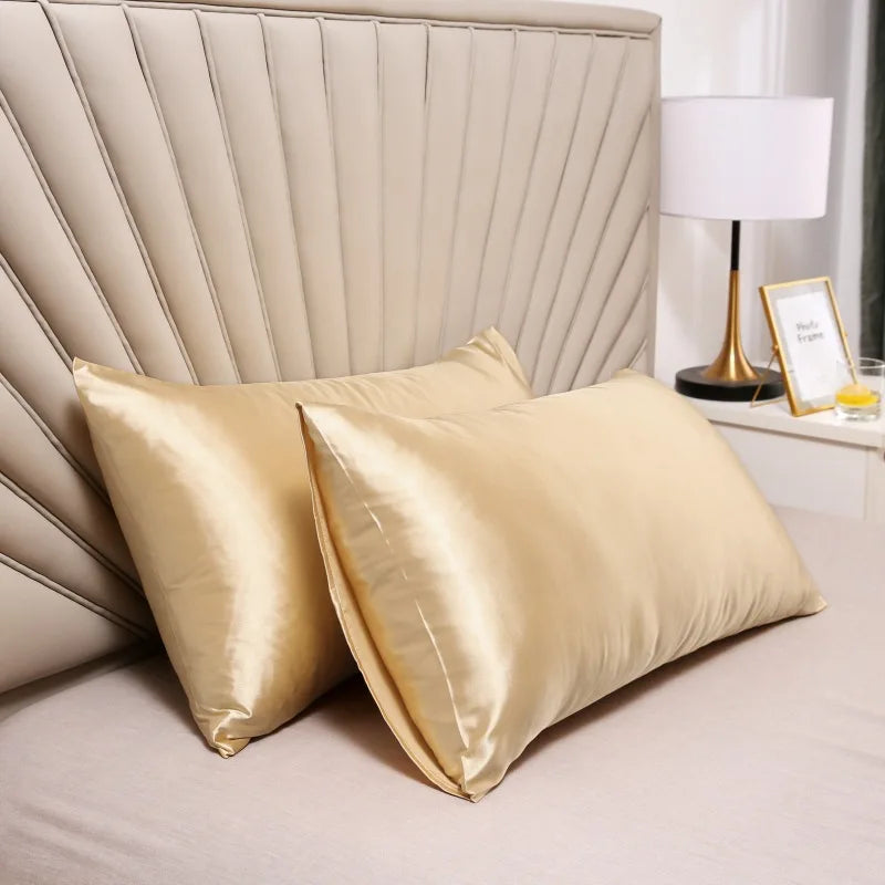 Mulberry Silk Pillowcase for Soft, Hypoallergenic and Caring for Skin and Hair