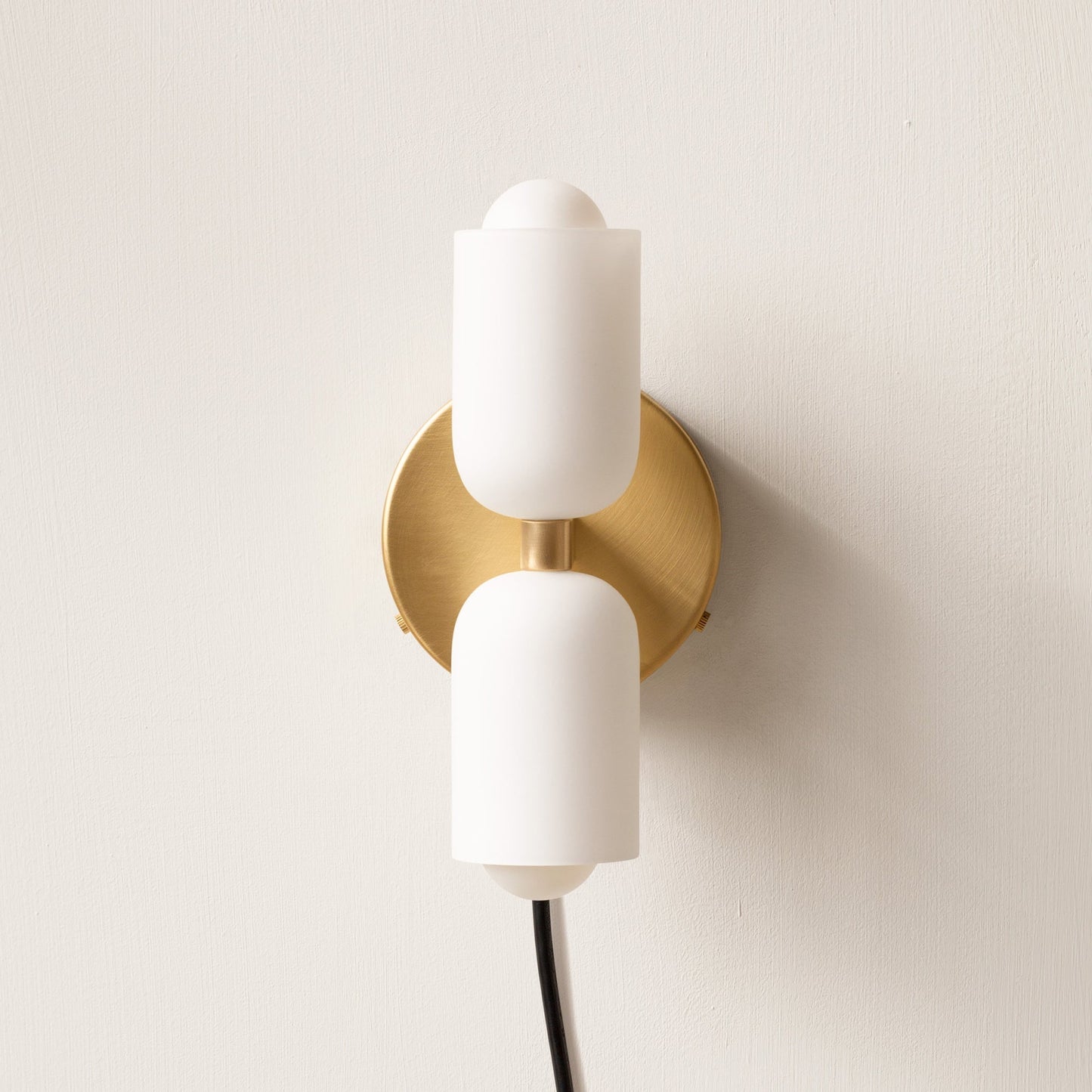 Modern Wall Lamp with Uplight and Downlight for Subtle Ambient Lighting for Interiors