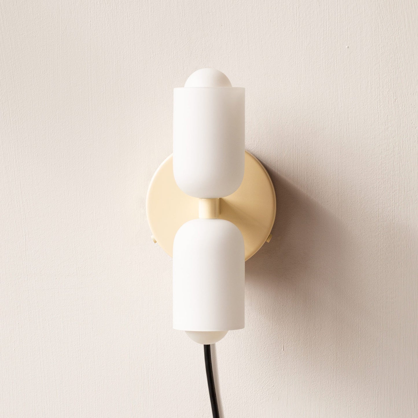 Modern Wall Lamp with Uplight and Downlight for Subtle Ambient Lighting for Interiors