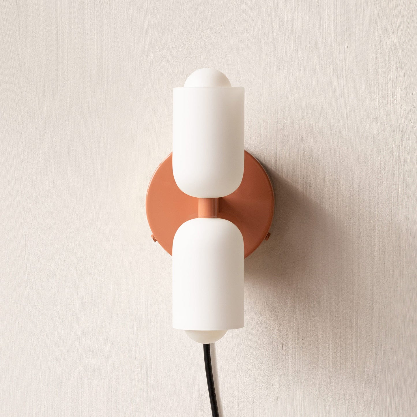 Modern Wall Lamp with Uplight and Downlight for Subtle Ambient Lighting for Interiors