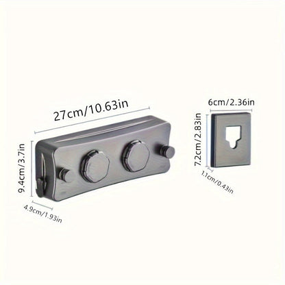 Foldable Double Clothesline for Compact and Strong
