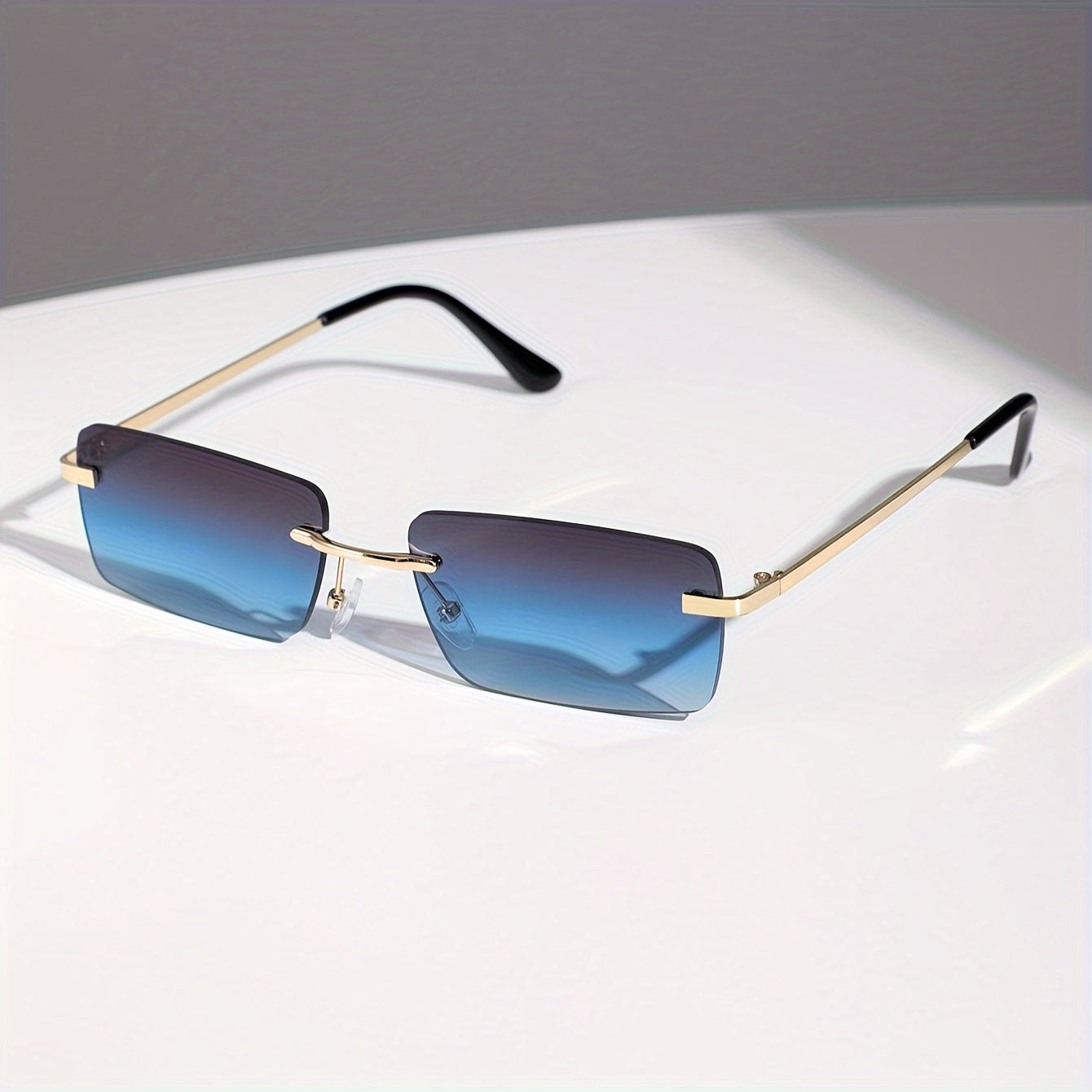 Stylish Frameless Sunglasses for Trendy and Comfortable for Men