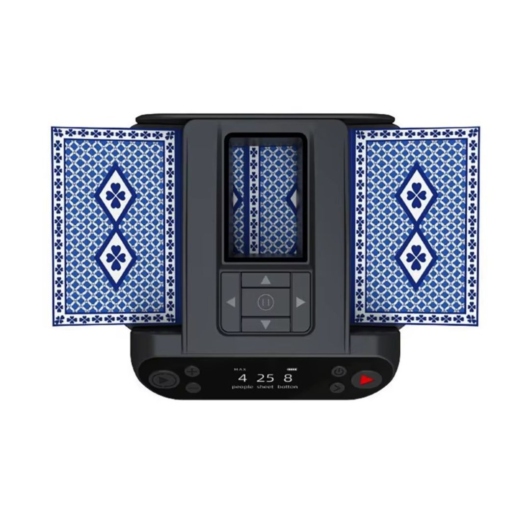 Automatic Card Shuffling Machine and Dealer for Fast and Efficient Play