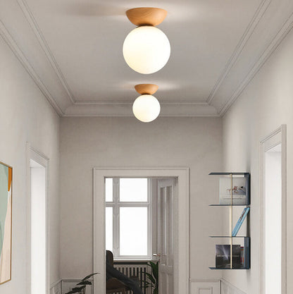 Lamp with Japanese Design Ceiling LED for Warm, Soothing and Modern