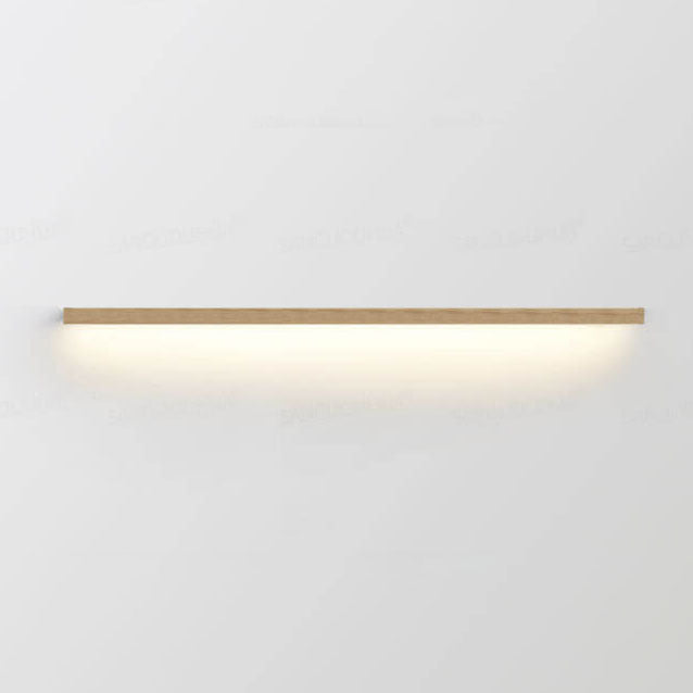 Minimalist Wooden Wall Lamp for Atmospheric Lighting for Any Space