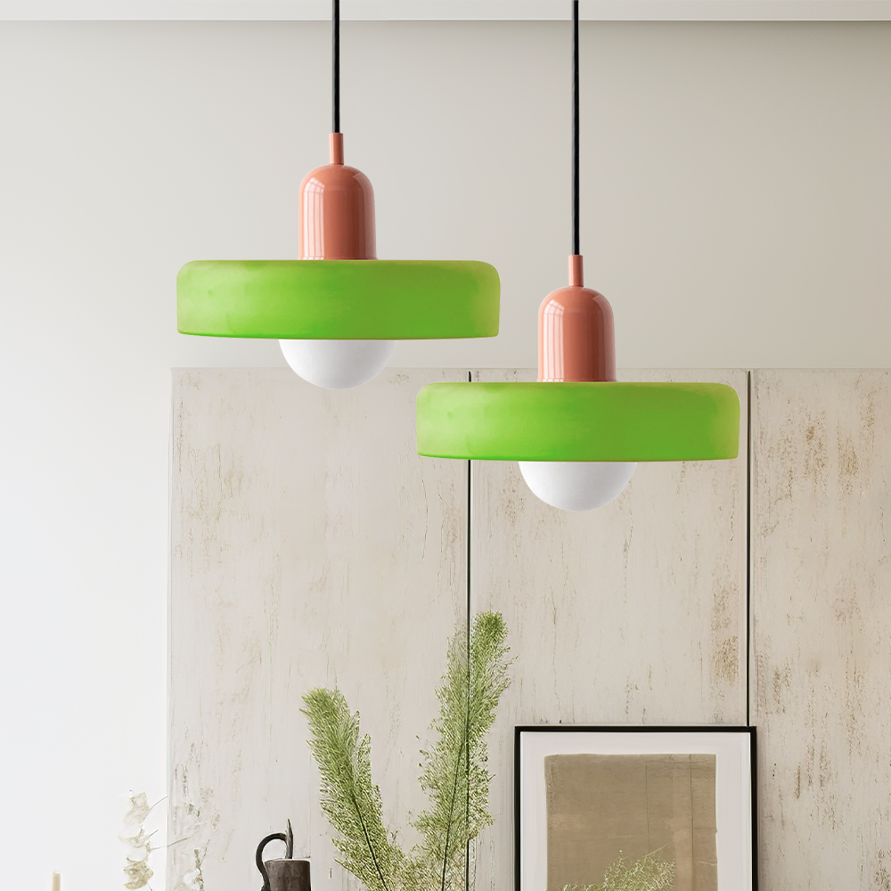 Colorloop Pendant for Artistic Bauhaus Hanging Lamp with Warm Light