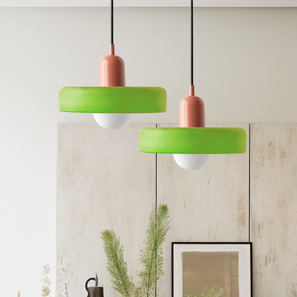 Colorloop Pendant for Artistic Bauhaus Hanging Lamp with Warm Light