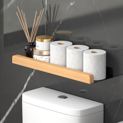 Holder with Stylish Wall Shelf Toilet Paper Design for Perfect for Bathroom Organization