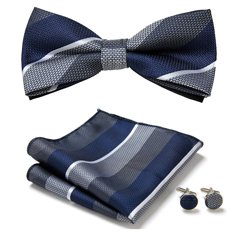 Set with Elegant Bow Tie Design for Handcrafted with Matching Accessories