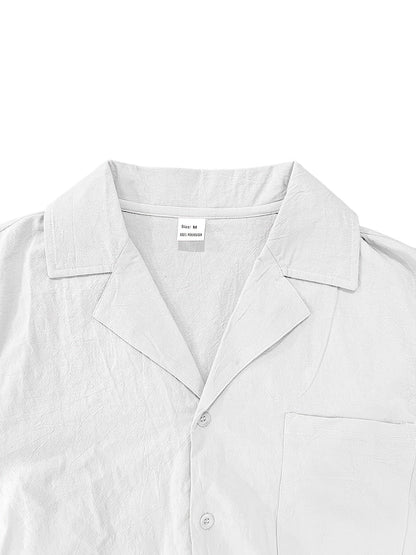 Set Breezewear Men's Linen for Airy and Stylish for Summer