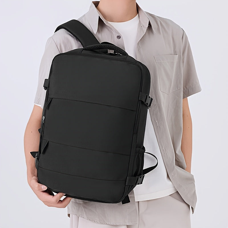 Travel Backpack with 180° Opening and Shoe Compartment