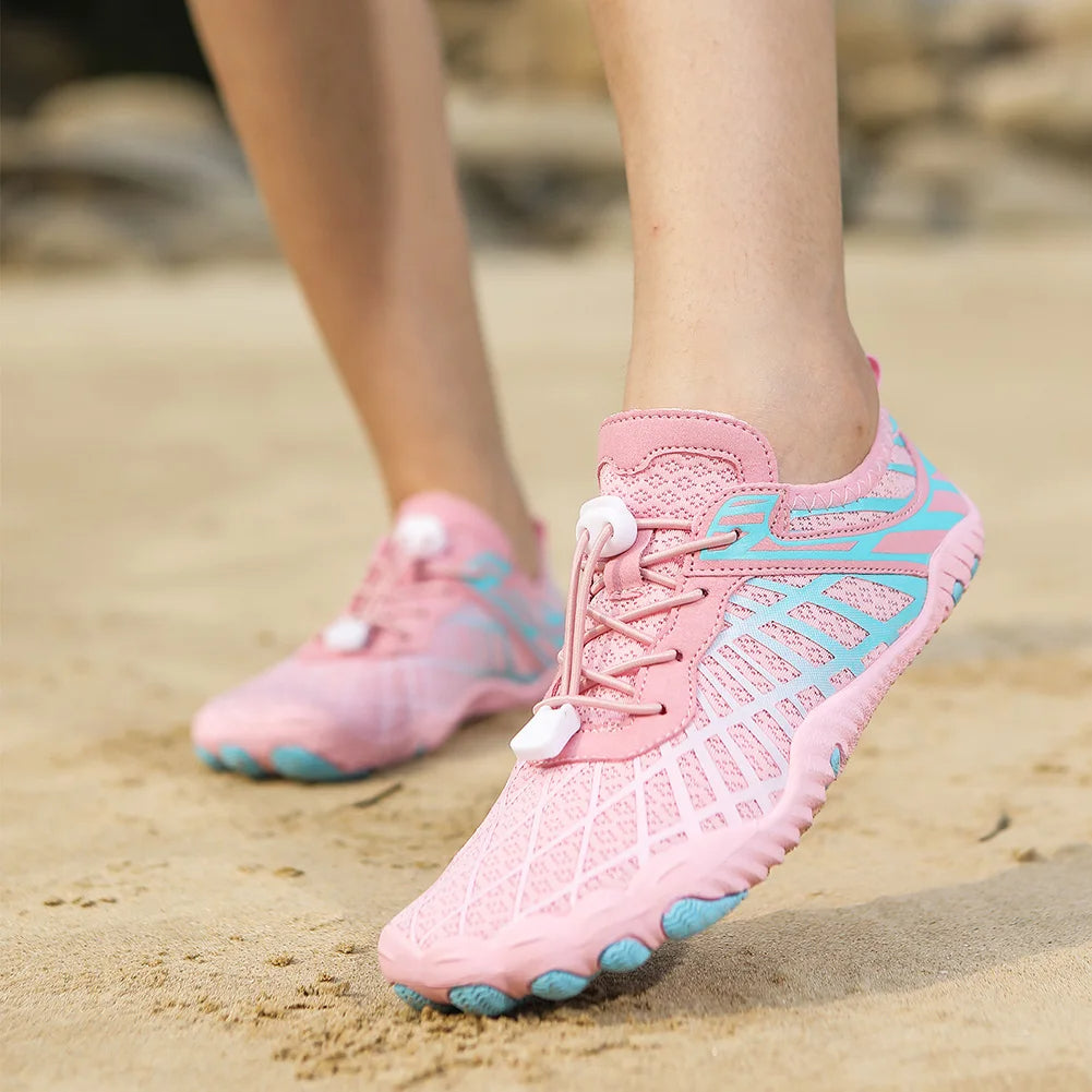 Shoes with Unisex Water Anti-Slip Sole and Quick-Drying Mesh