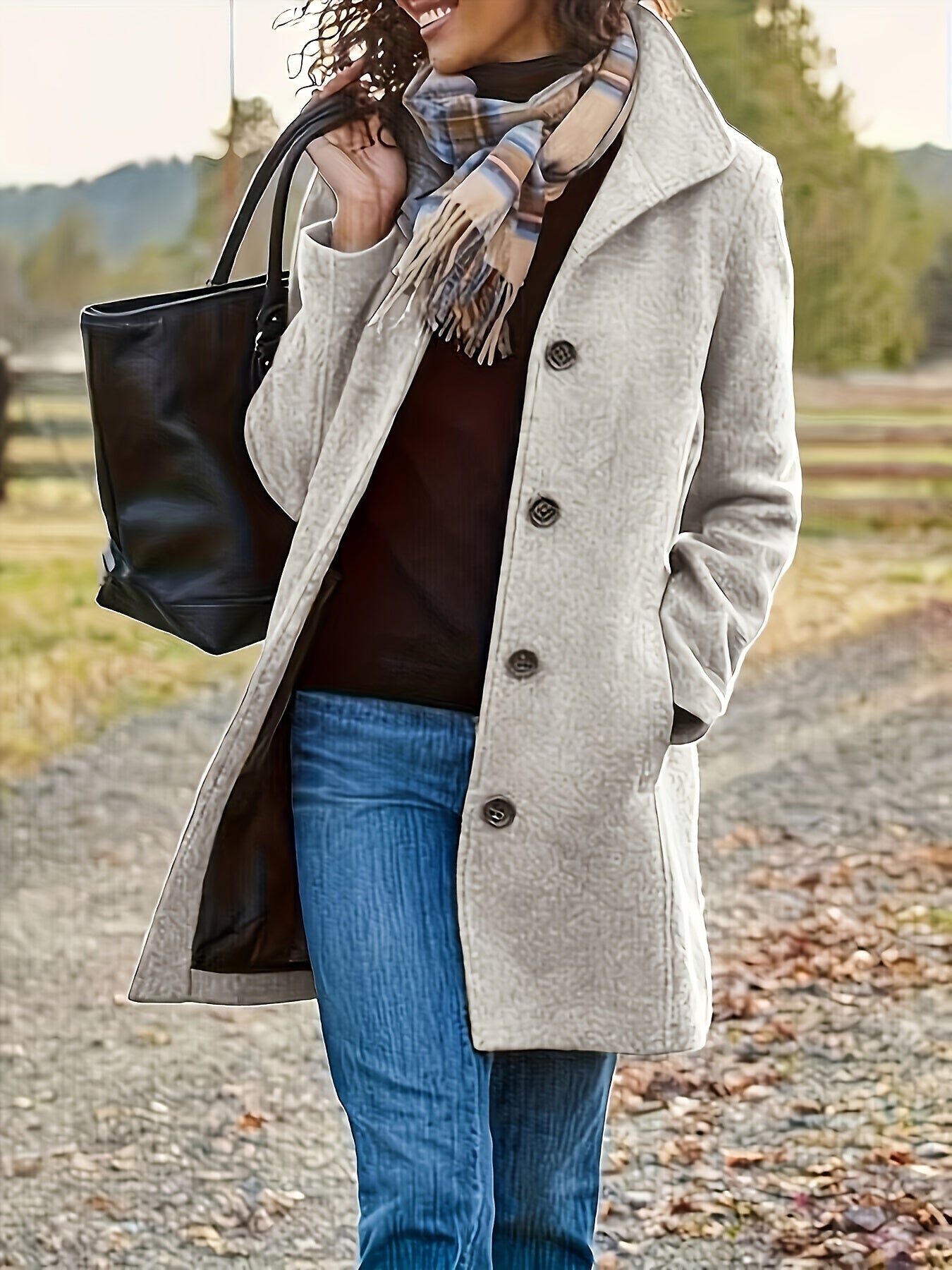 Elara Fleece Jacket for Elegant and Warm for Women in Autumn and Winter