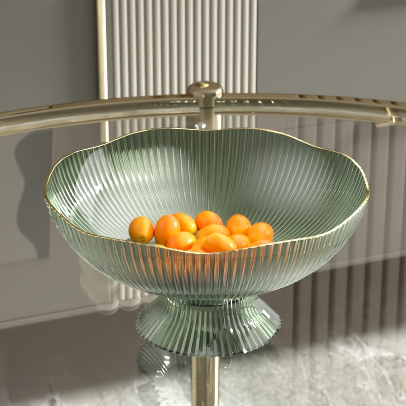 Bowl with Transparent Fruit Made of PET for Decorative and Practical