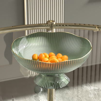 Bowl with Transparent Fruit Made of PET for Decorative and Practical