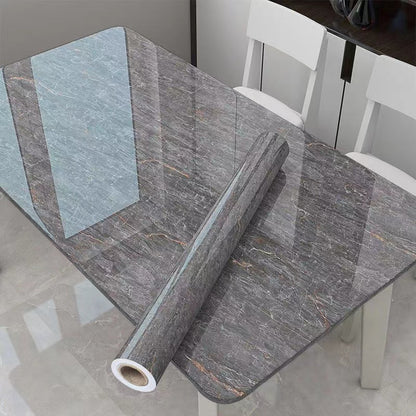 Self-Adhesive Marble Effect Vinyl Wallpaper for Kitchen and Bathroom