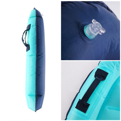 Inflatable Kickboard Surfboard for Pool and Beach with Handles
