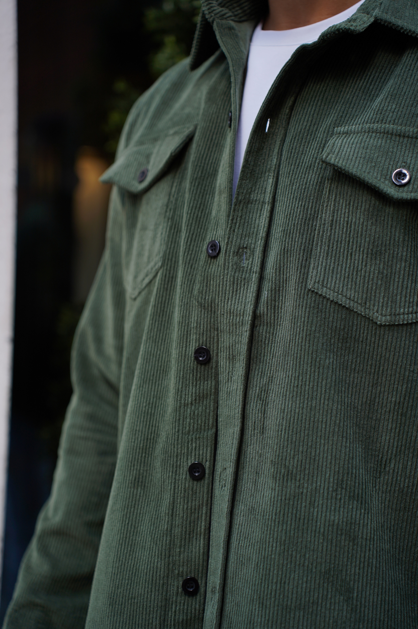 Daan Cord Shirt with Comfort and Style in One