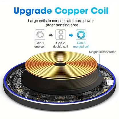 Wireless Charger Fast for Iphone and Android