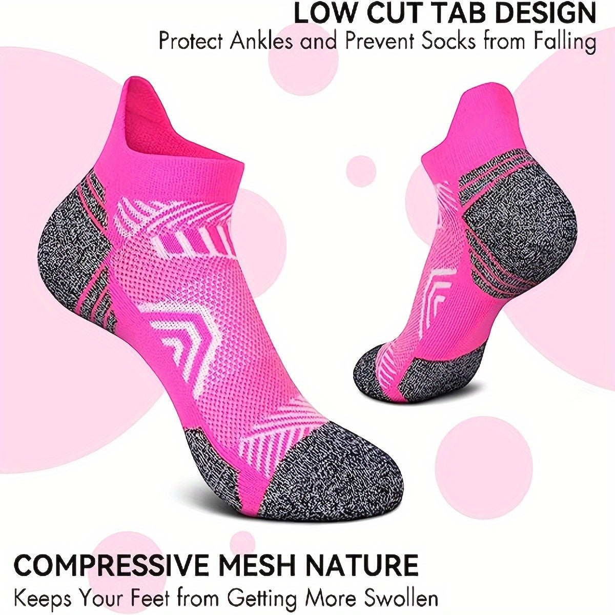 Ladies Compression Sports Socks for Breathable and Comfortable for Activities and Daily Use