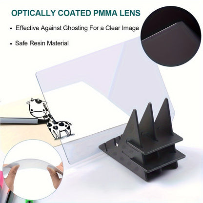Optical Drawing Board for Perfect for Sketching and Tracing Images