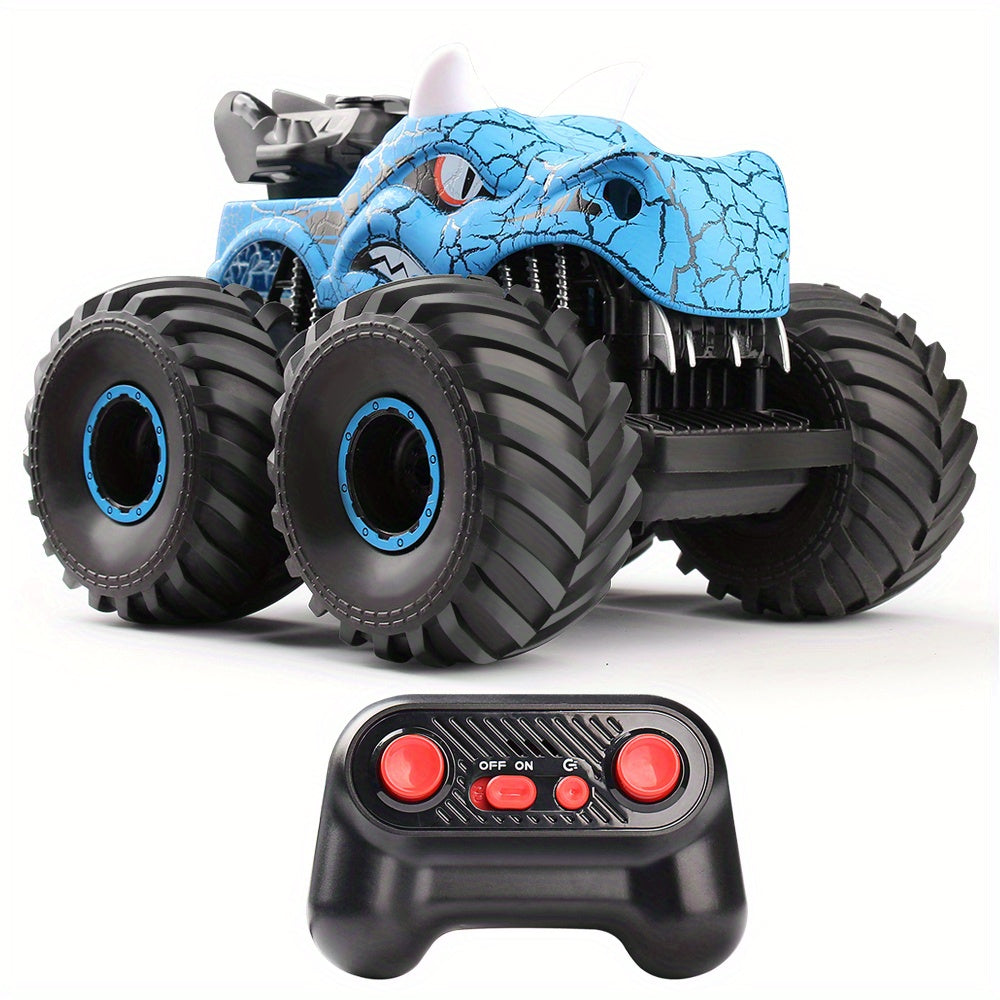Dinoblaze Stunt Car for Spectacular RC Monster Truck with Smoke & Light