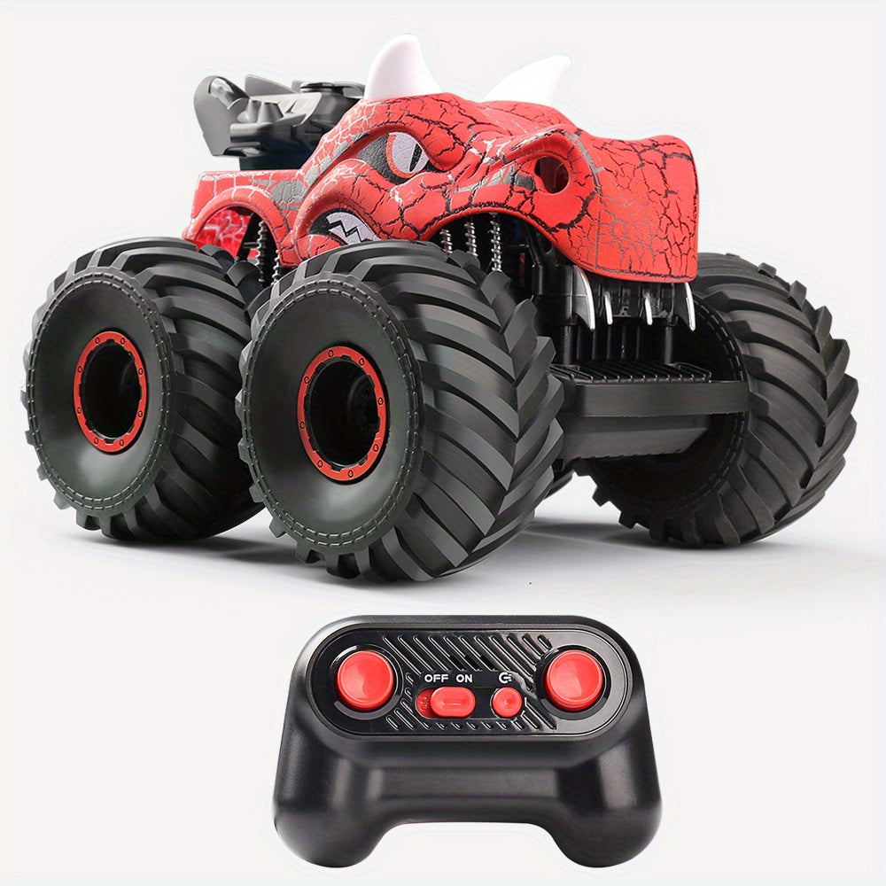 Dinoblaze Stunt Car for Spectacular RC Monster Truck with Smoke & Light