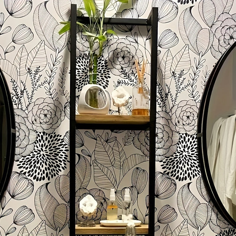 Rack Space-Saving Towel for a Tidy Bathroom