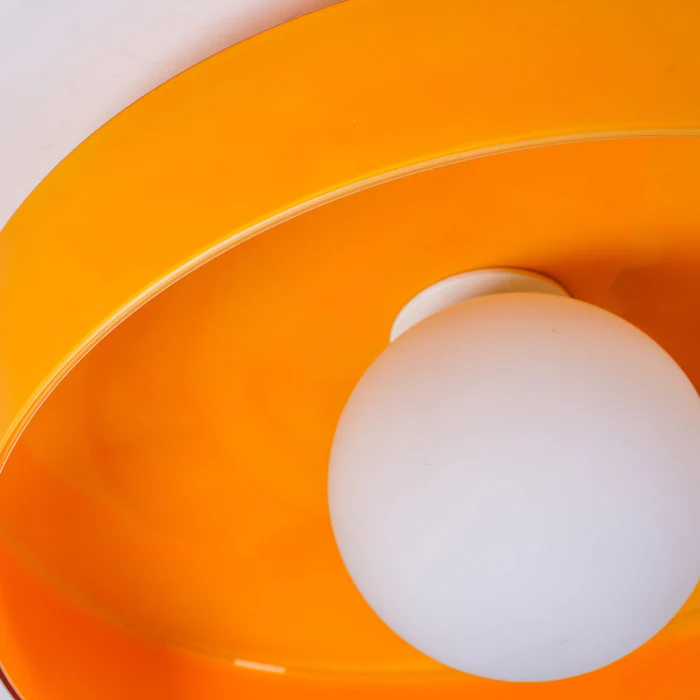 Glass with Modern Round Ceiling Lamp with Elegant and Timeless Design