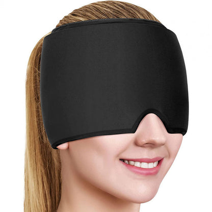 Migraine Hat with Cooling Gel for Cooling Headband for Relief from Migraine, Fever, and Fatigue