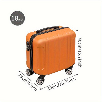 Stylish 18-Inch Suitcase for Airline Cabin Suitcase