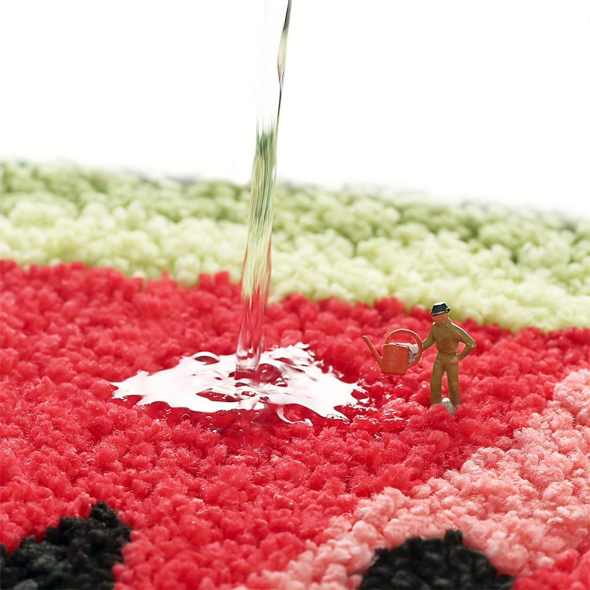 Rug Fruit-Inspired Bathroom for Soft and Absorbent