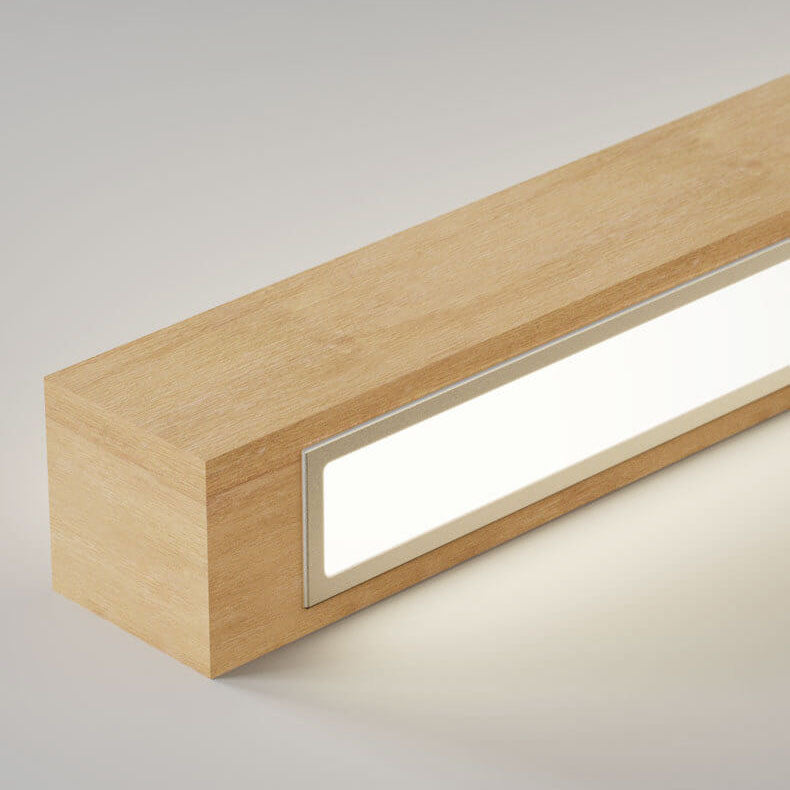 Minimalist Wooden Wall Lamp for Atmospheric Lighting for Any Space