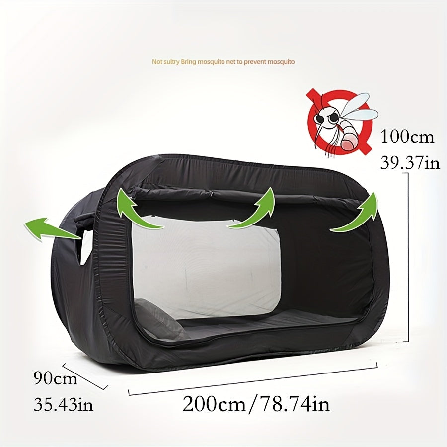 Cozynest Folding Tent Bed for Protection and Rest Within Reach