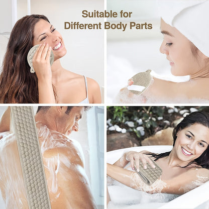 Comfortable Deep Cleansing Back Scrubber for Practical and Refreshing