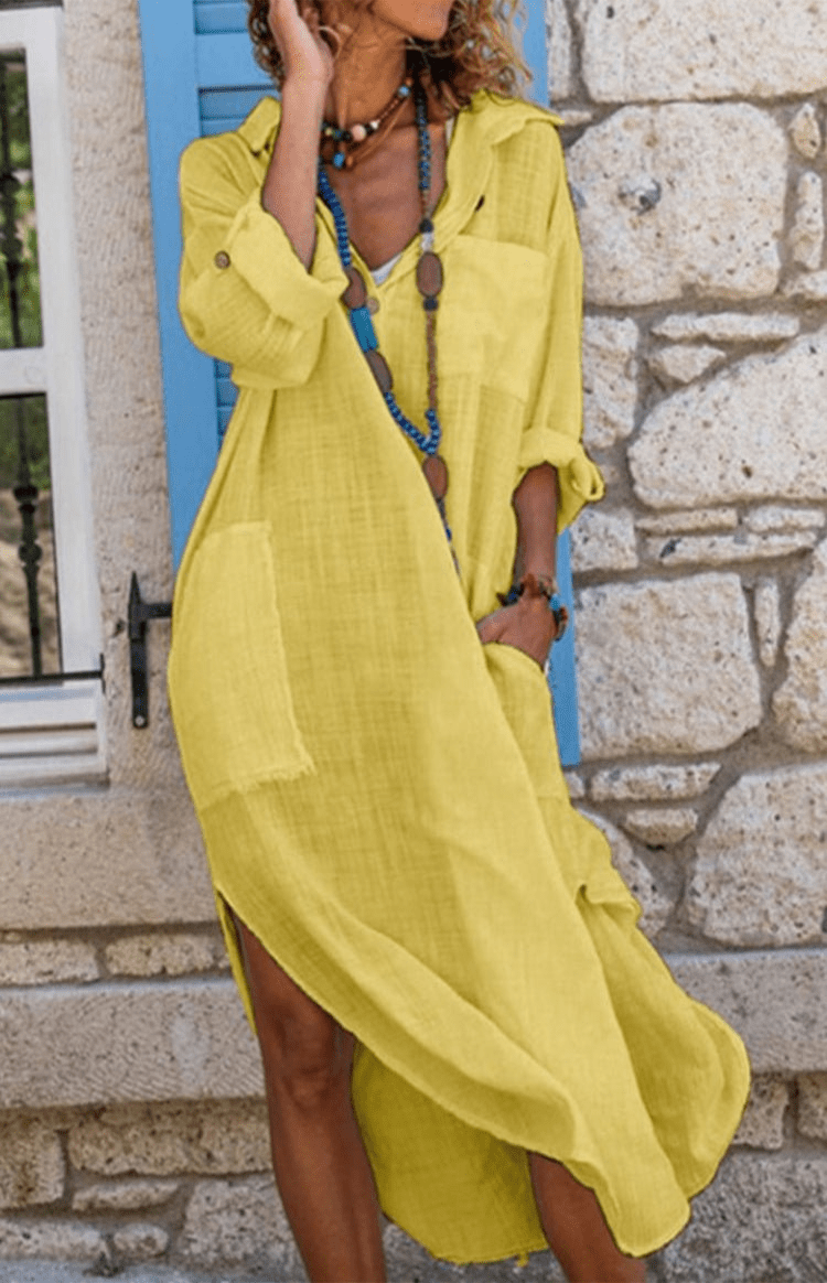 Oversized Summer Dress with Airy Fit for Comfortable and Effortless Style