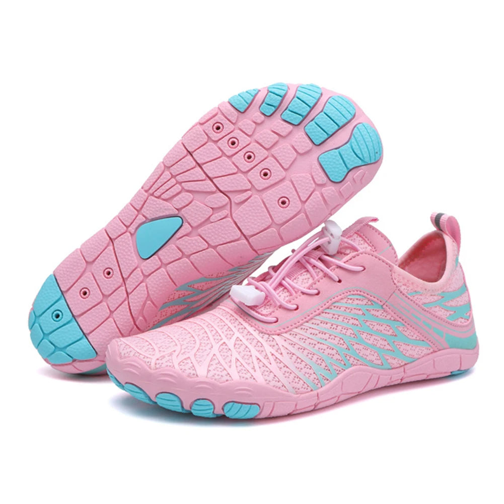 Shoes with Unisex Water Anti-Slip Sole and Quick-Drying Mesh