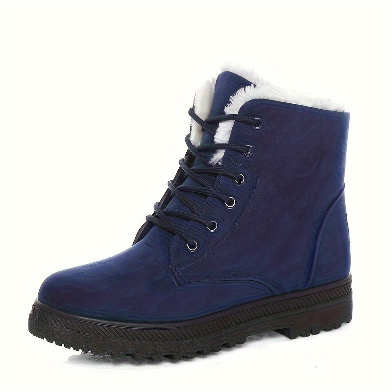 Boots with Women's Stylish Winter Ankle Design for Keep Your Feet Warm and Comfortable